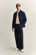 WASHED PINK, REG CLASSIC POPLIN SS SHIRT BY GANT AU.