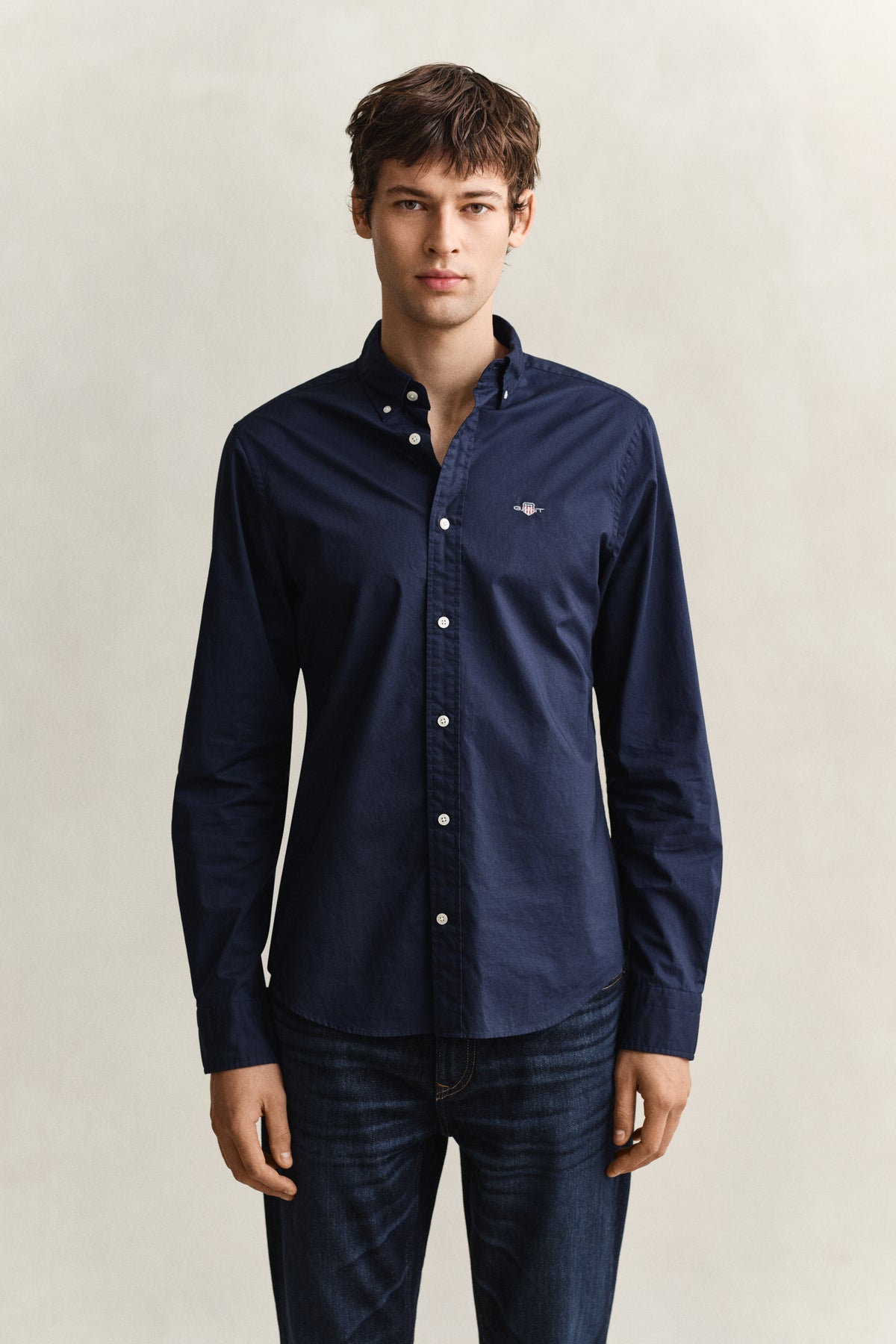 Slim Fit Classic Poplin Shirt