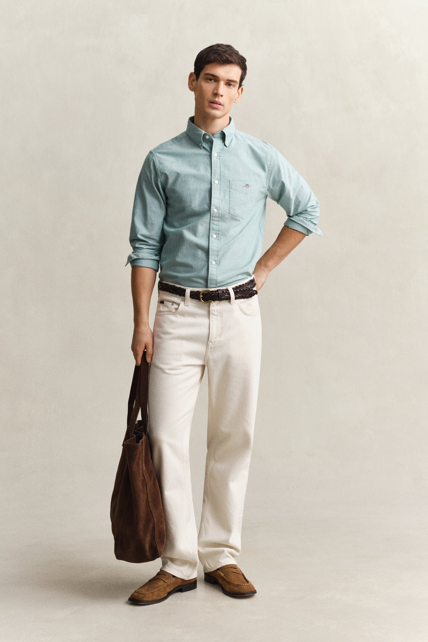 BOTANICAL HUE, REG CLASSIC OXFORD SHIRT BY GANT AU.