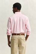WASHED PINK, REG CLASSIC OXFORD SHIRT, BACK-VIEW BY GANT AU.