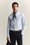 LIGHT BLUE, REG PINPOINT OXFORD SHIRT, FRONT-VIEW BY GANT AU.