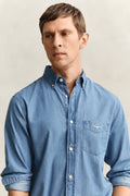 MODEL WEARING REG INDIGO BD