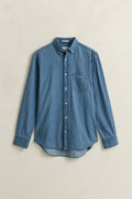 SEMI LIGHT BLUE, REG INDIGO BD, FLAT-LAY BY GANT AU.
