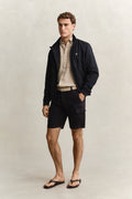 OAT BEIGE, REG GMNT DYED LINEN SHIRT BY GANT AU.