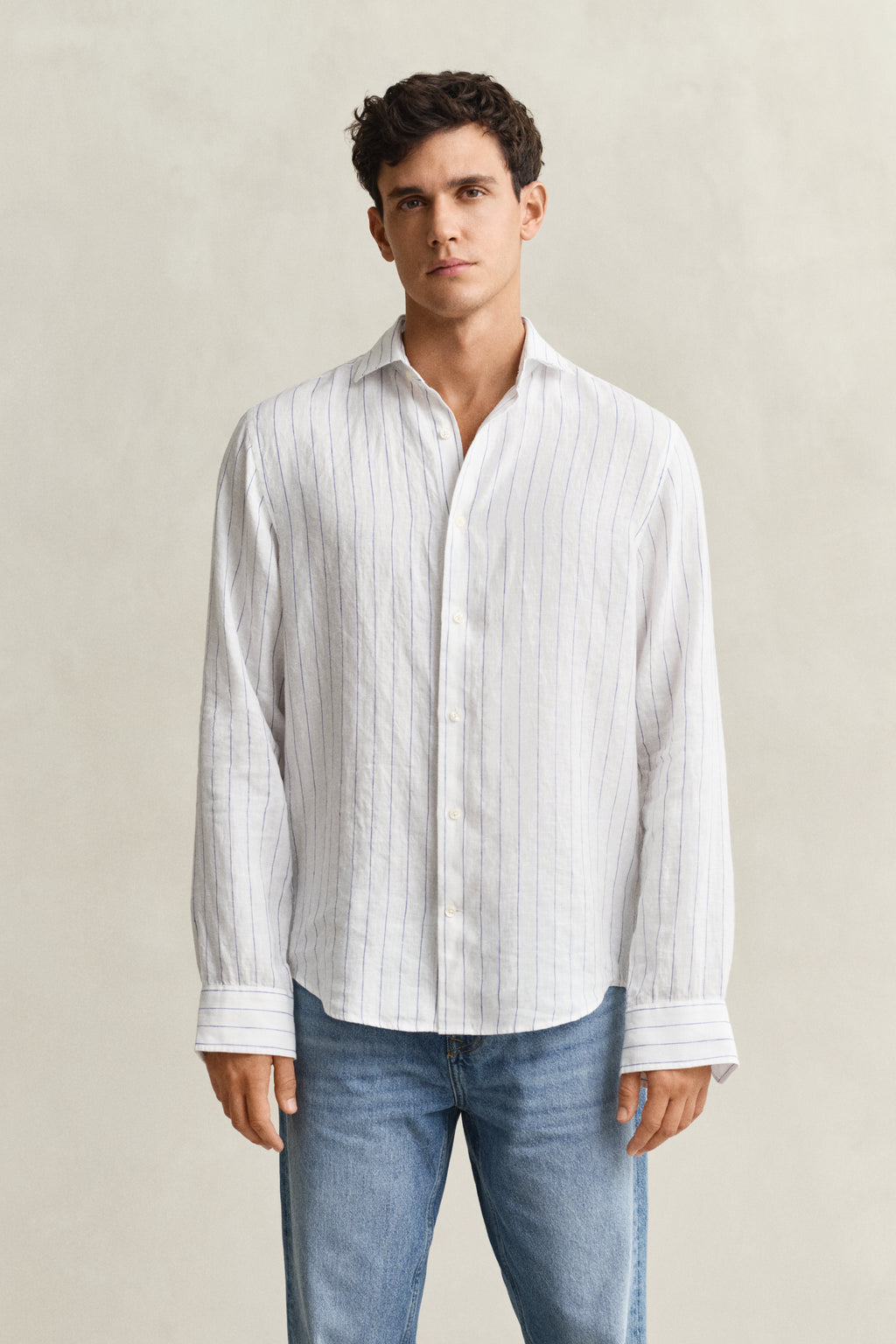 Striped Linen Shirt