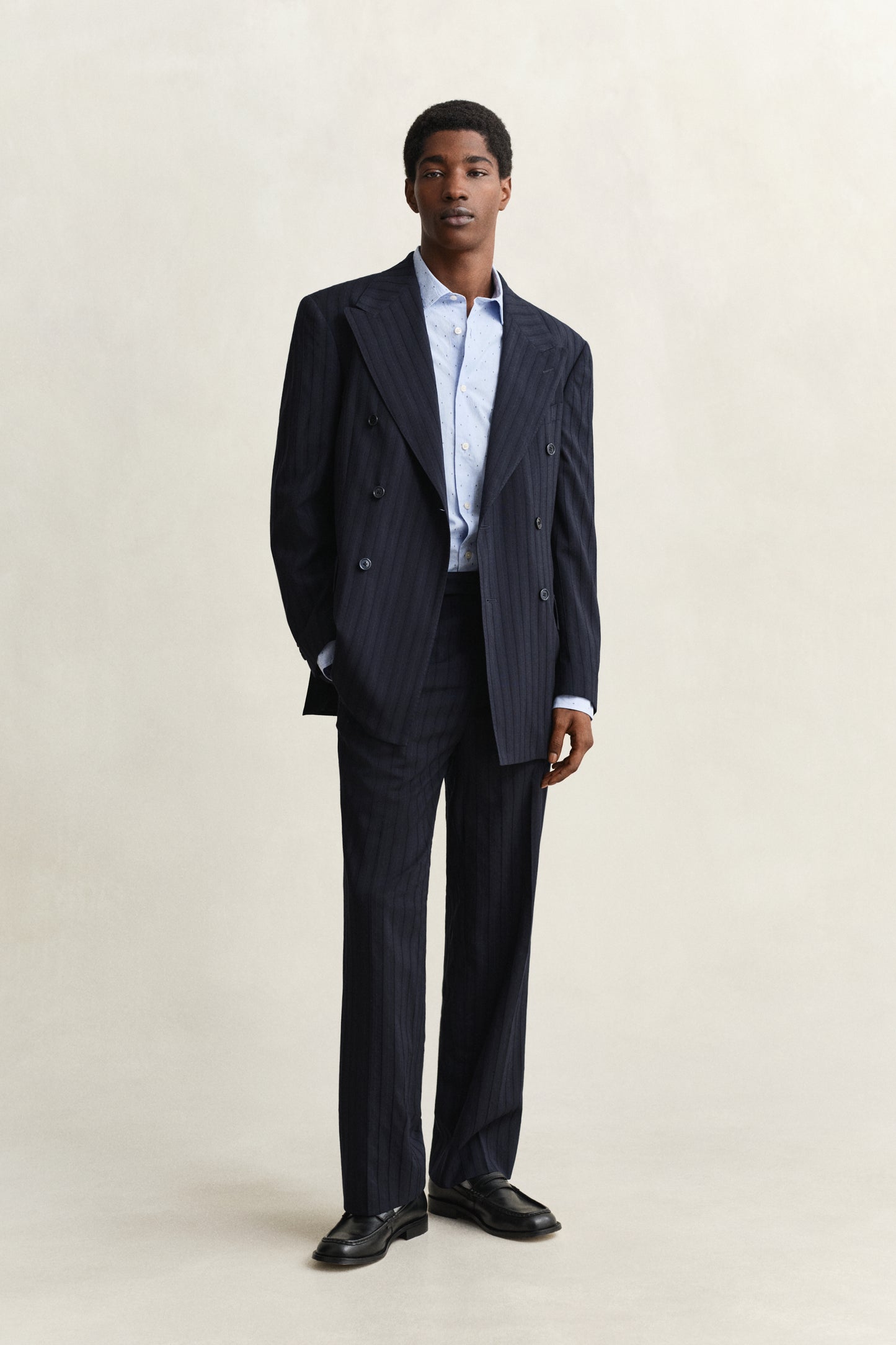LAVENDER BLUE, REG FIL COUPE SHIRT BY GANT AU.