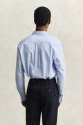 LAVENDER BLUE, REG FIL COUPE SHIRT, BACK-VIEW BY GANT AU.