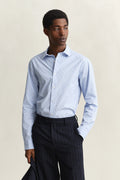 LAVENDER BLUE, REG FIL COUPE SHIRT, FRONT-VIEW BY GANT AU.