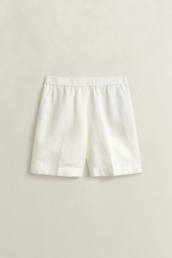 Linen Blend Shorts