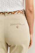 MODEL WEARING Classic Slim Chinos