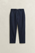 EVENING BLUE, Classic Slim Chinos, FLAT-LAY BY GANT AU.