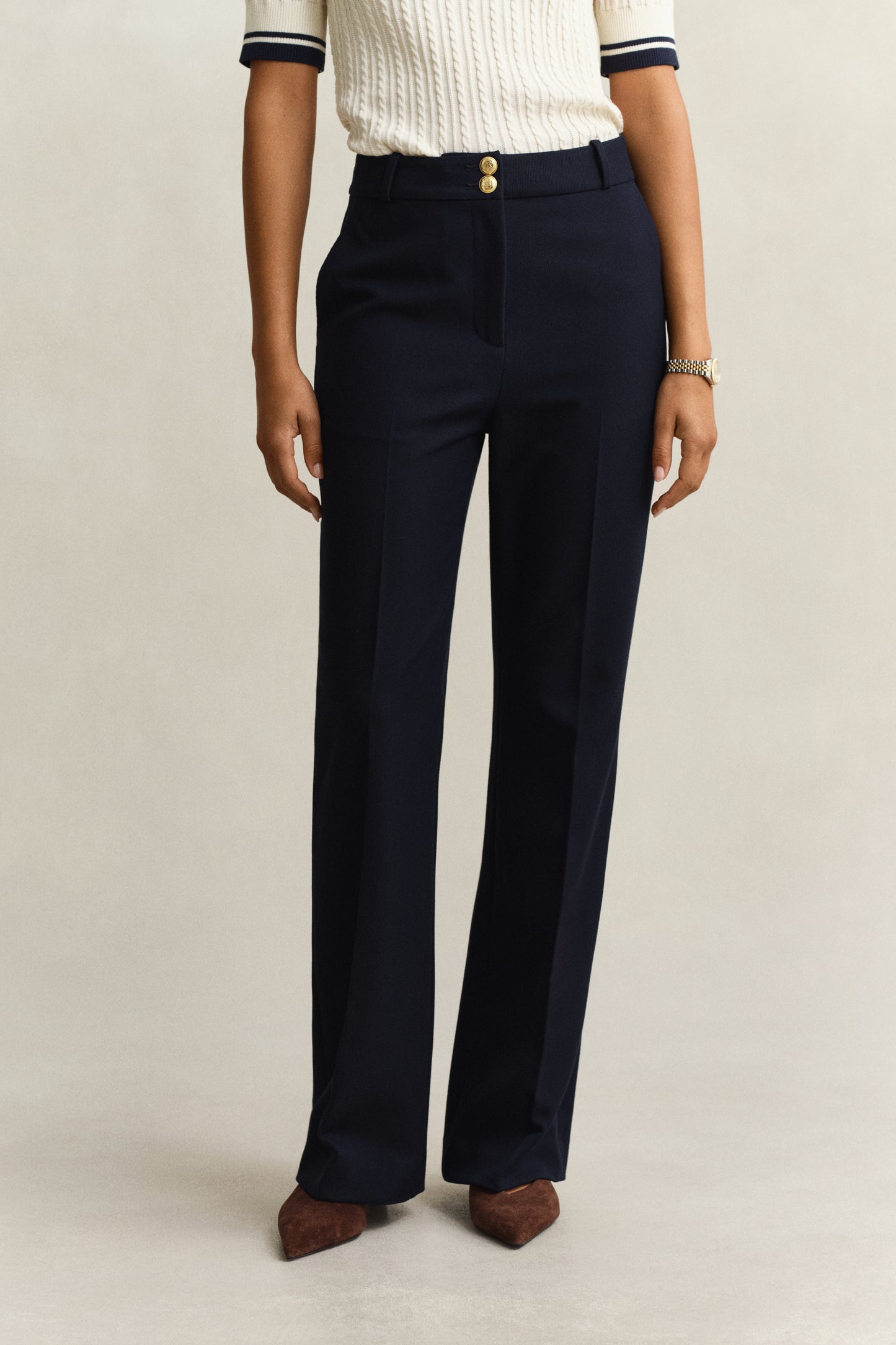 Flared Nautical Pants