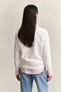 EGGSHELL, ROPE GRAPHIC C-NECK SWEAT, BACK-VIEW BY GANT AU.