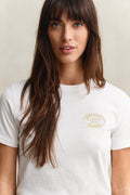EGGSHELL, ROPE GRAPHIC SS T-SHIRT, CLOSE-UP BY GANT AU.
