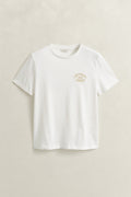 EGGSHELL, ROPE GRAPHIC SS T-SHIRT, FLAT-LAY BY GANT AU.