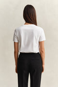 EGGSHELL, ROPE GRAPHIC SS T-SHIRT, BACK-VIEW BY GANT AU.