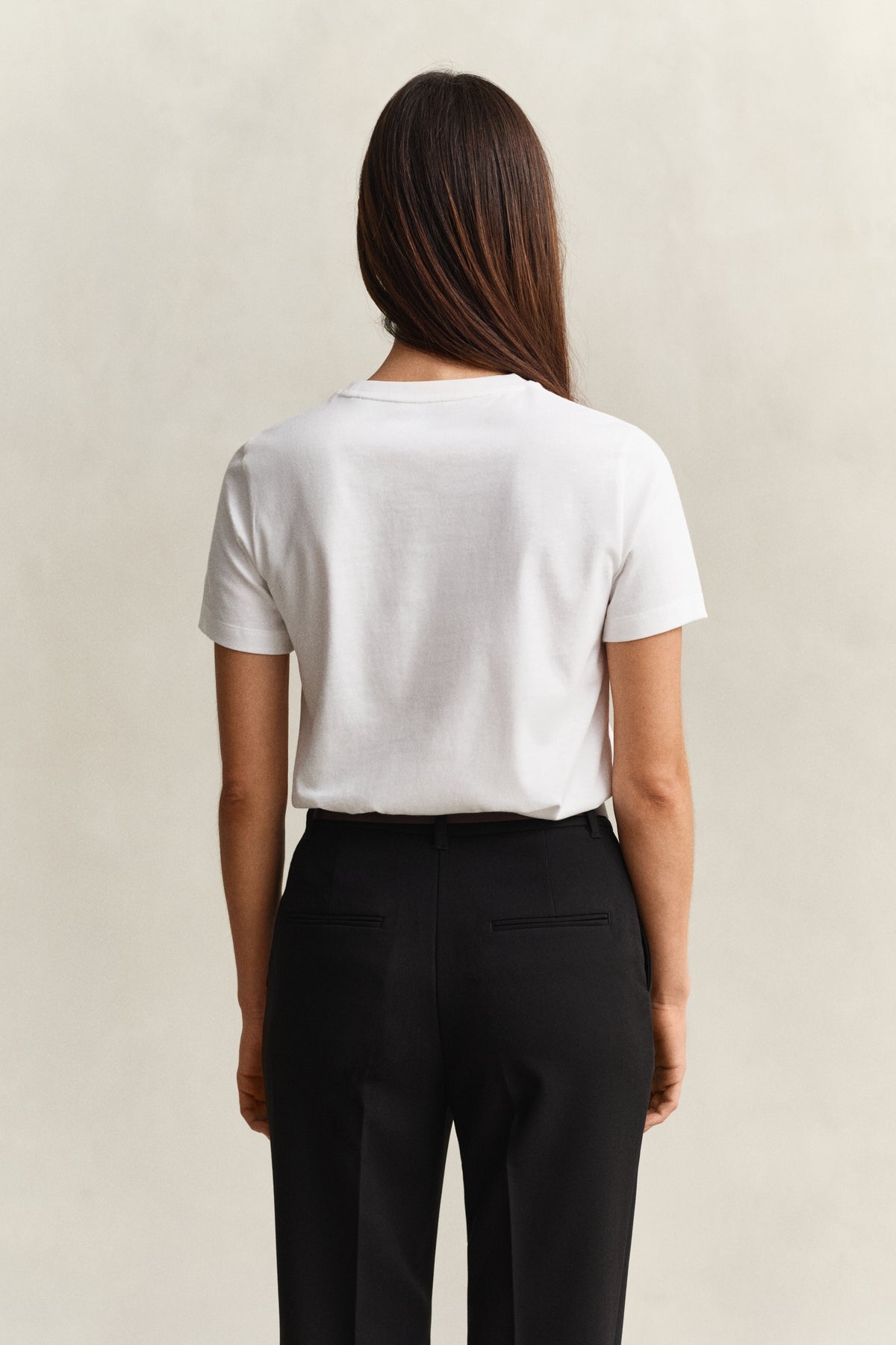 EGGSHELL, ROPE GRAPHIC SS T-SHIRT, BACK-VIEW BY GANT AU.
