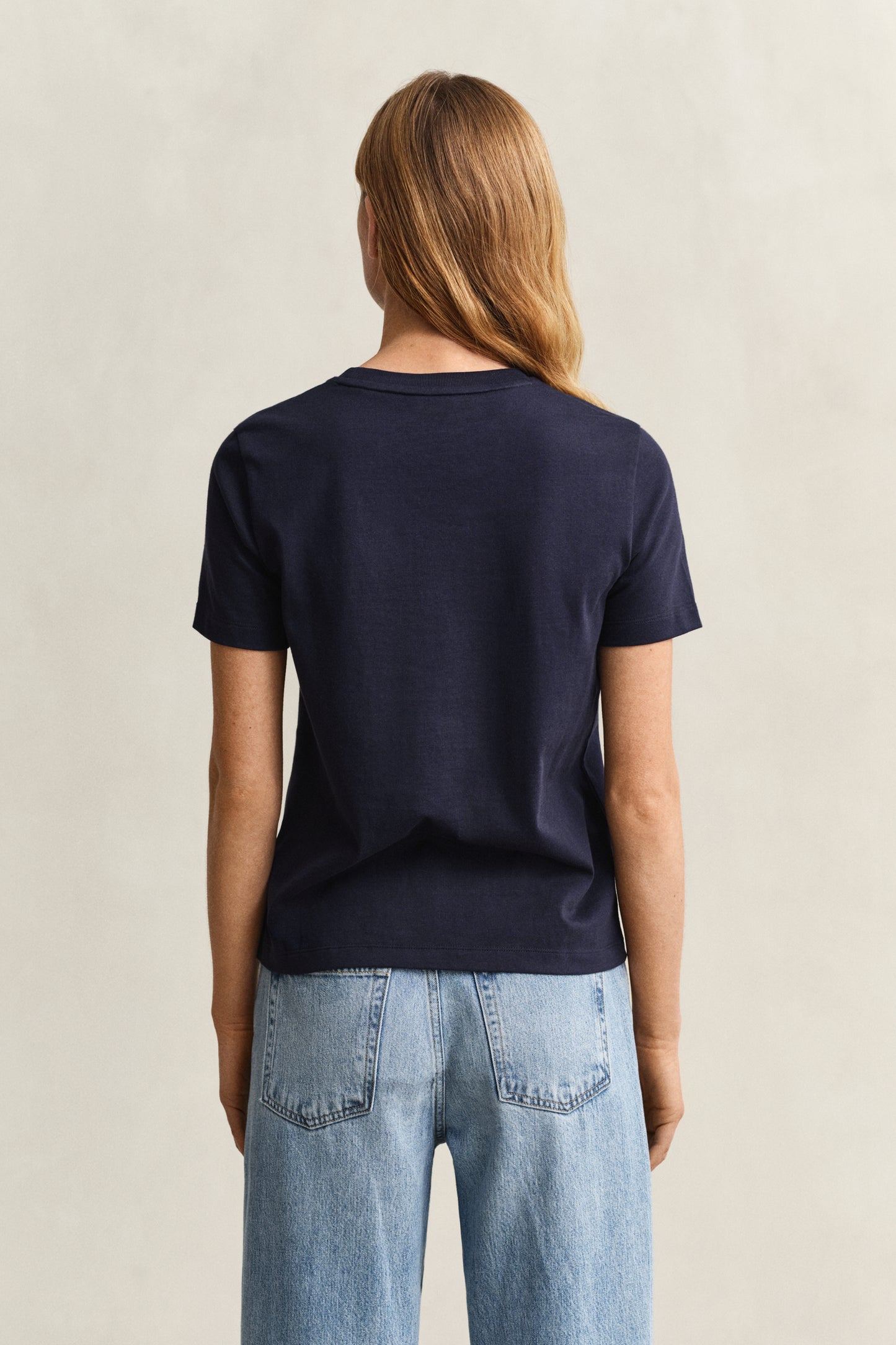 EVENING BLUE, ROPE GRAPHIC SS T-SHIRT, BACK-VIEW BY GANT AU.