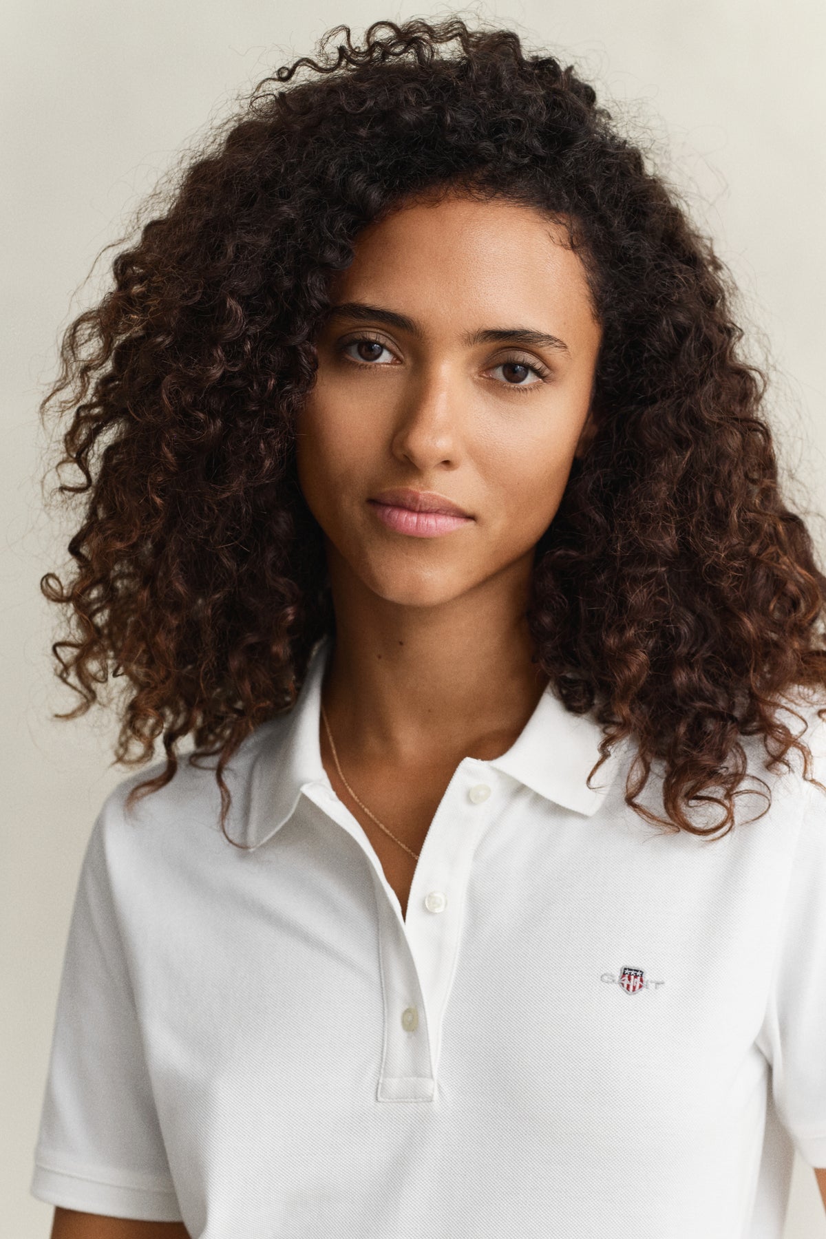 WHITE, Regular Polo Shirt, CLOSE-UP BY GANT AU.