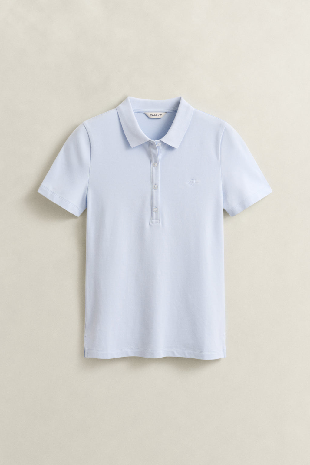 LIGHT BLUE, Slim Polo Shirt, FLAT-LAY BY GANT AU.