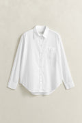 WHITE, REL CLASSIC POPLIN SHIRT, FLAT-LAY BY GANT AU.