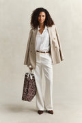 WHITE, REL CLASSIC POPLIN SHIRT BY GANT AU.