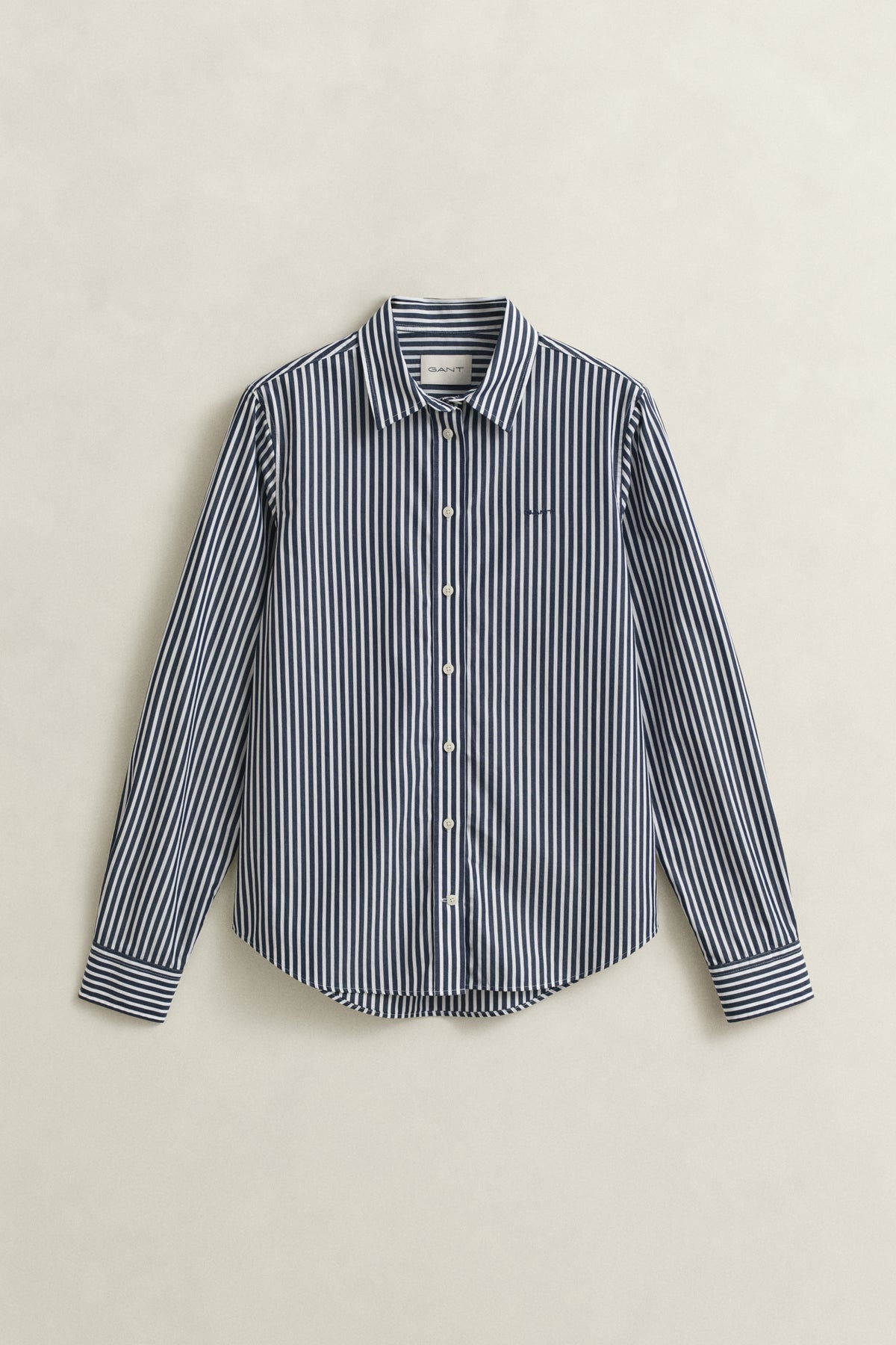 CLASSIC BLUE, REG CLASSIC POPLIN STRIPED SHIRT BY GANT AU.