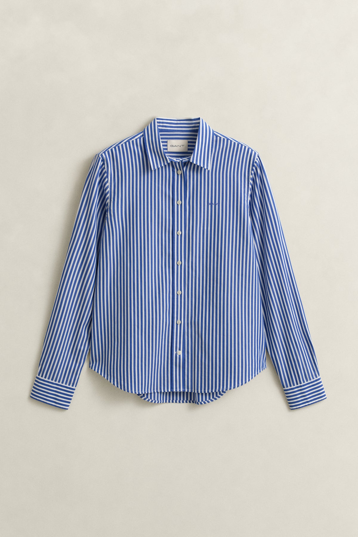 ROYAL BLUE, Classic Regular Poplin Shirt, FLAT-LAY BY GANT AU.