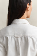 WHITE, REG DENIM SHIRT, CLOSE-UP BY GANT AU.