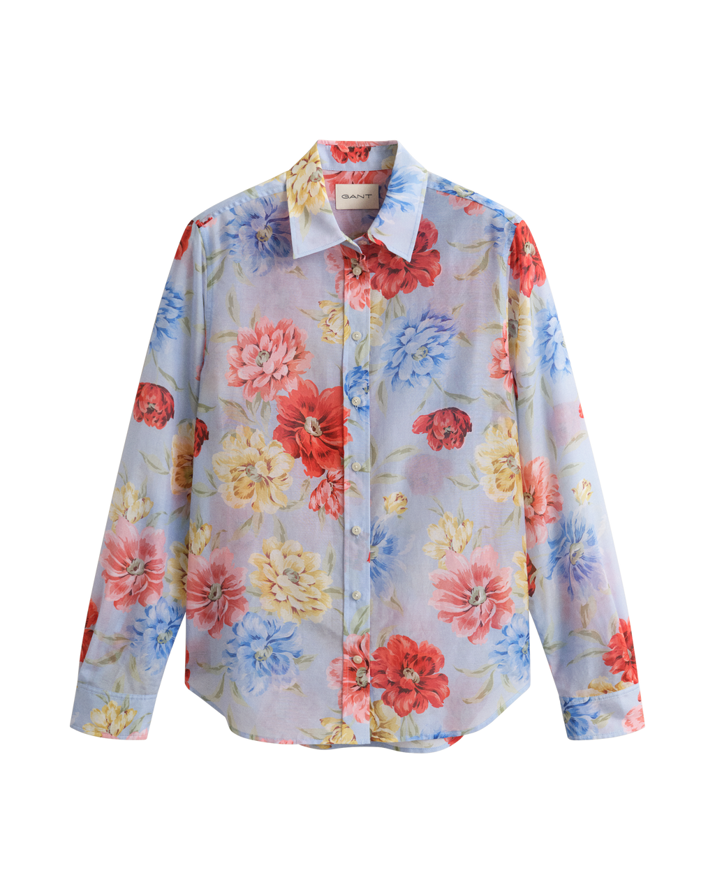 Floral Cotton Silk Shirt