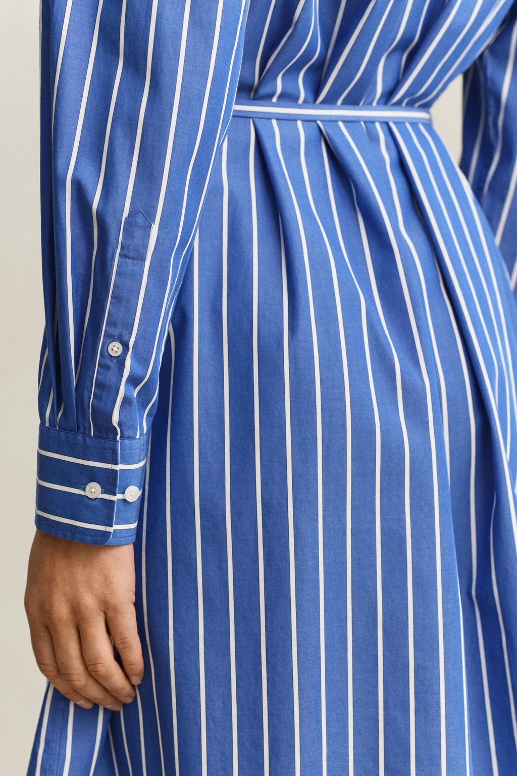 Striped Classic Poplin Dress