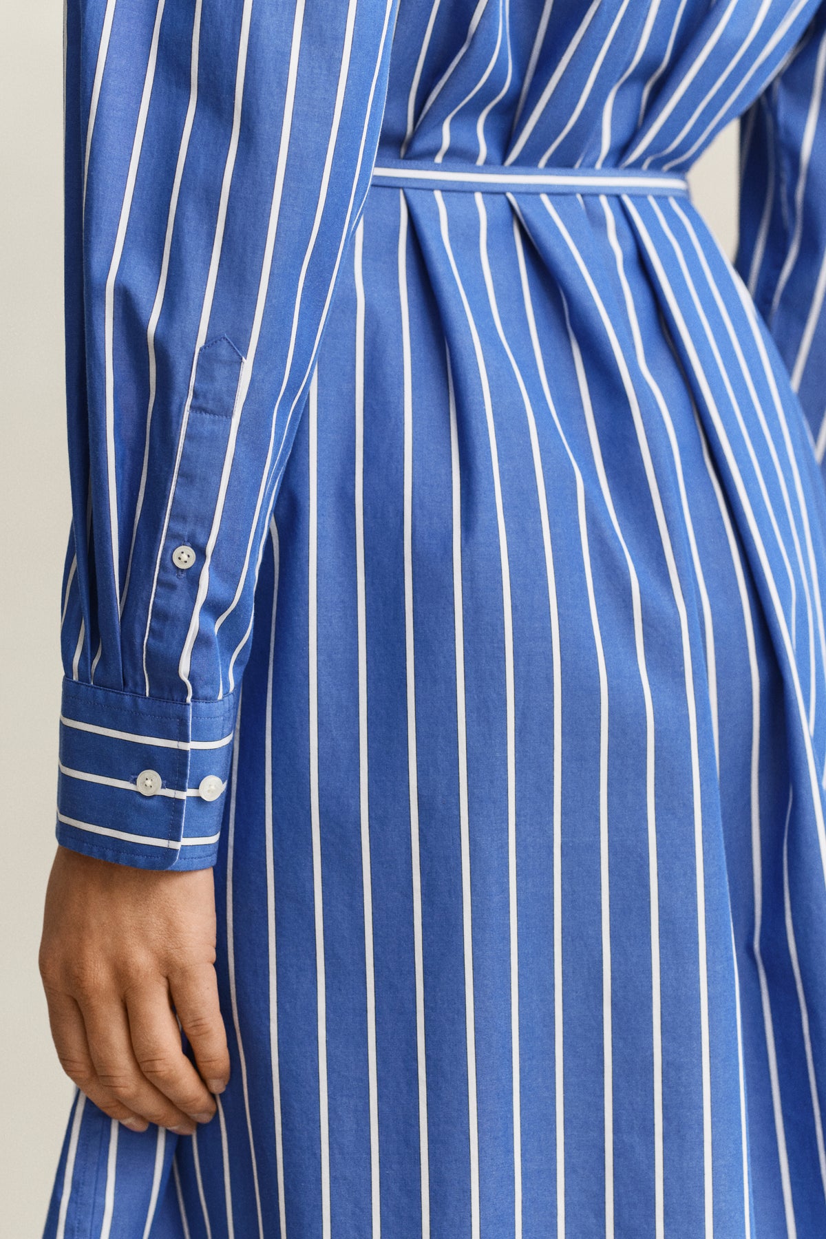 Striped Classic Poplin Dress
