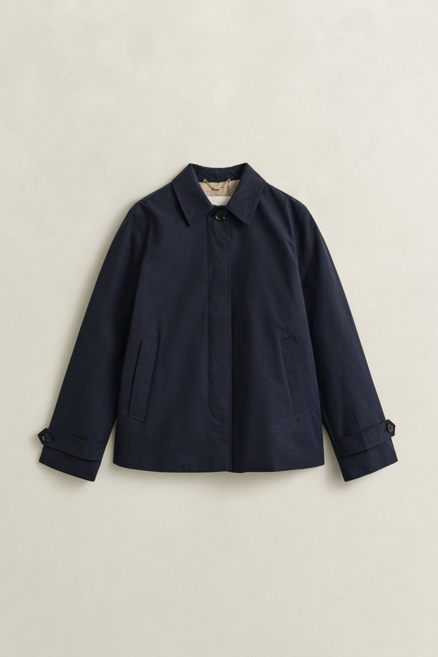 EVENING BLUE, Short Car Coat, FLAT-LAY BY GANT AU.