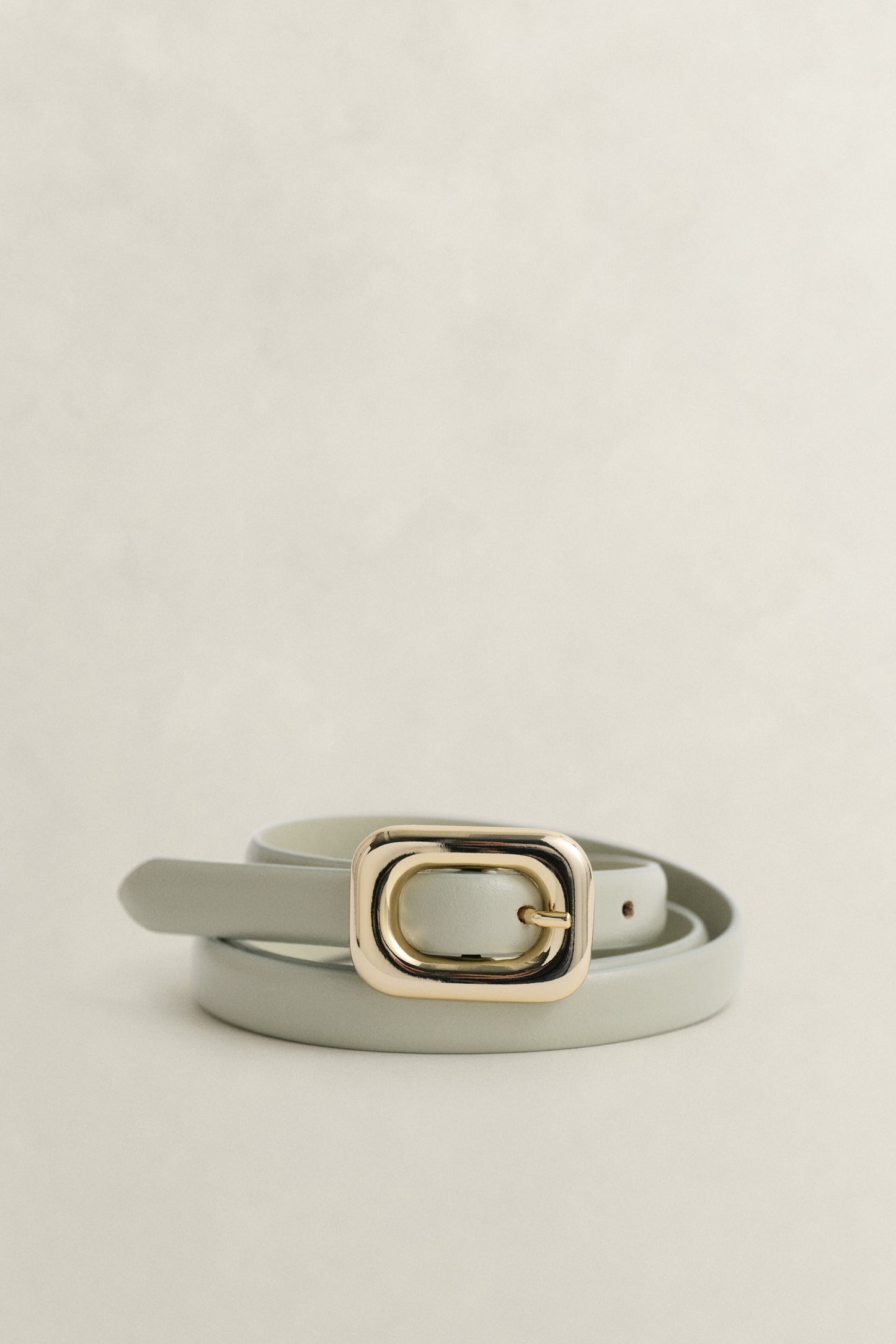 COUNTRY BEIGE, Leather Belt BY GANT AU.