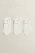 EGGSHELL, 3-Pack Lyocell Ankle Socks BY GANT AU.