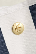 NAVY, AOP CANVAS BEACH BAG, CLOSE-UP BY GANT AU.