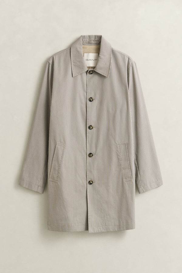 Cotton Blend Car Coat