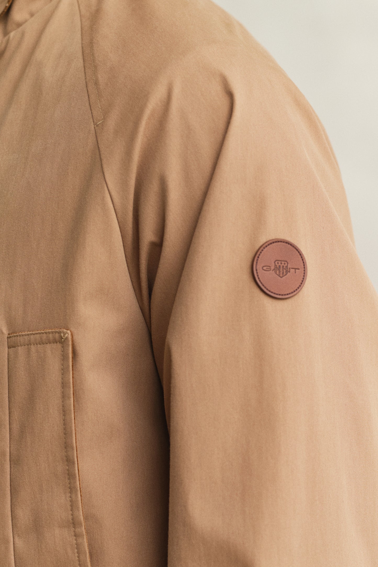 MODEL WEARING FIELD DECKER JACKET