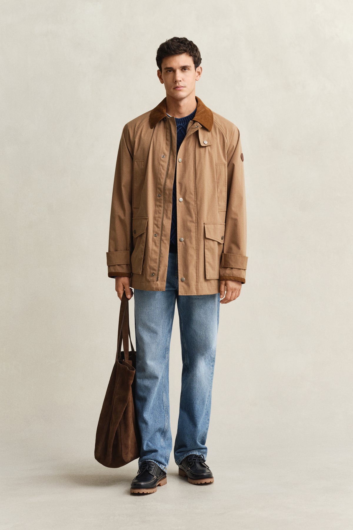 WARM KHAKI, FIELD DECKER JACKET BY GANT AU.