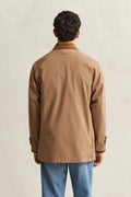 WARM KHAKI, FIELD DECKER JACKET, BACK-VIEW BY GANT AU.