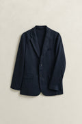 EVENING BLUE, GMNT DYE LINEN BLAZER BY GANT AU.