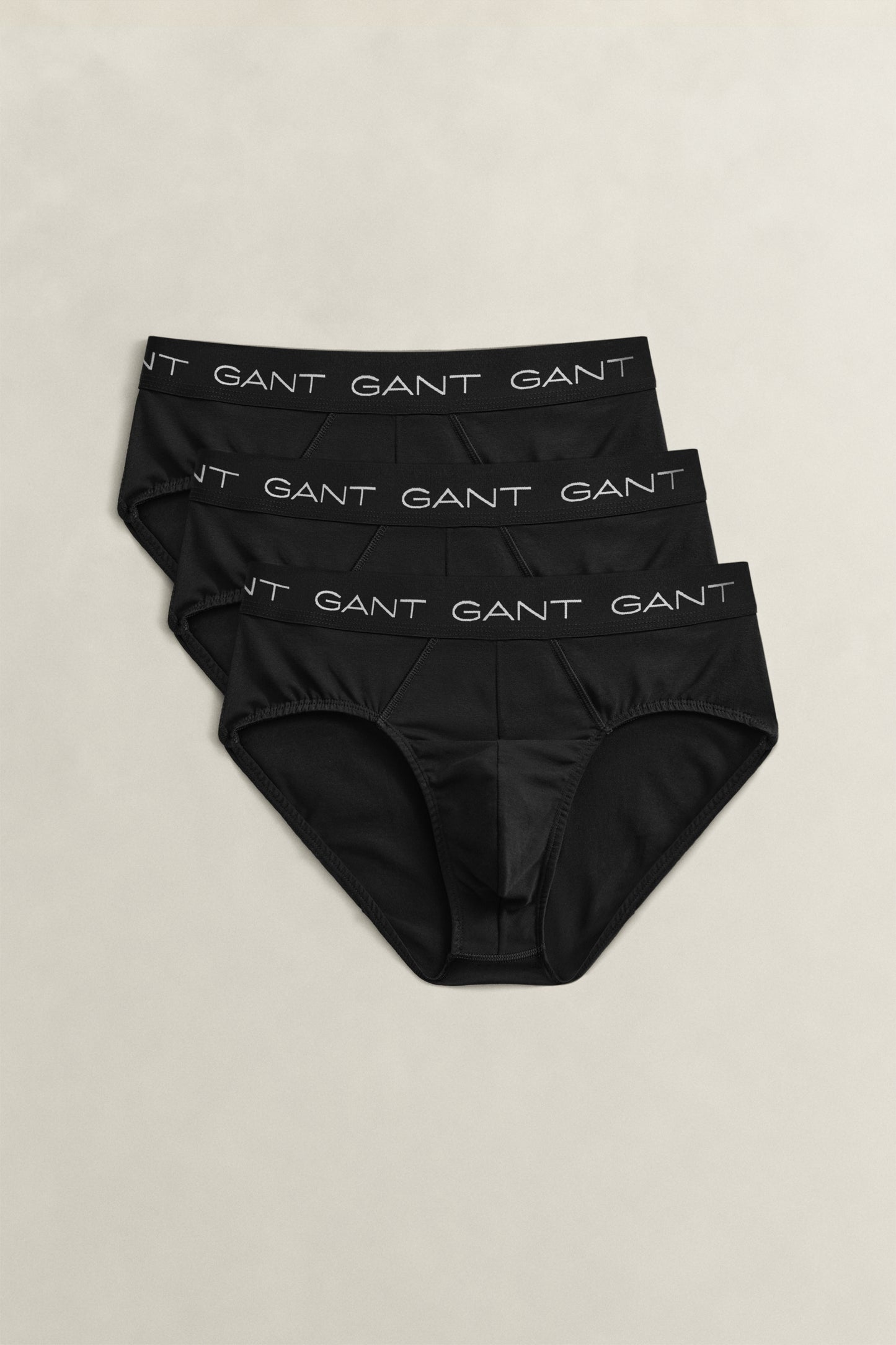 BLACK, BRIEF 3-PACK BY GANT AU.