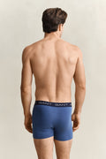 VINTAGE BLUE, BOXER BRIEF 3-PACK, BACK-VIEW BY GANT AU.