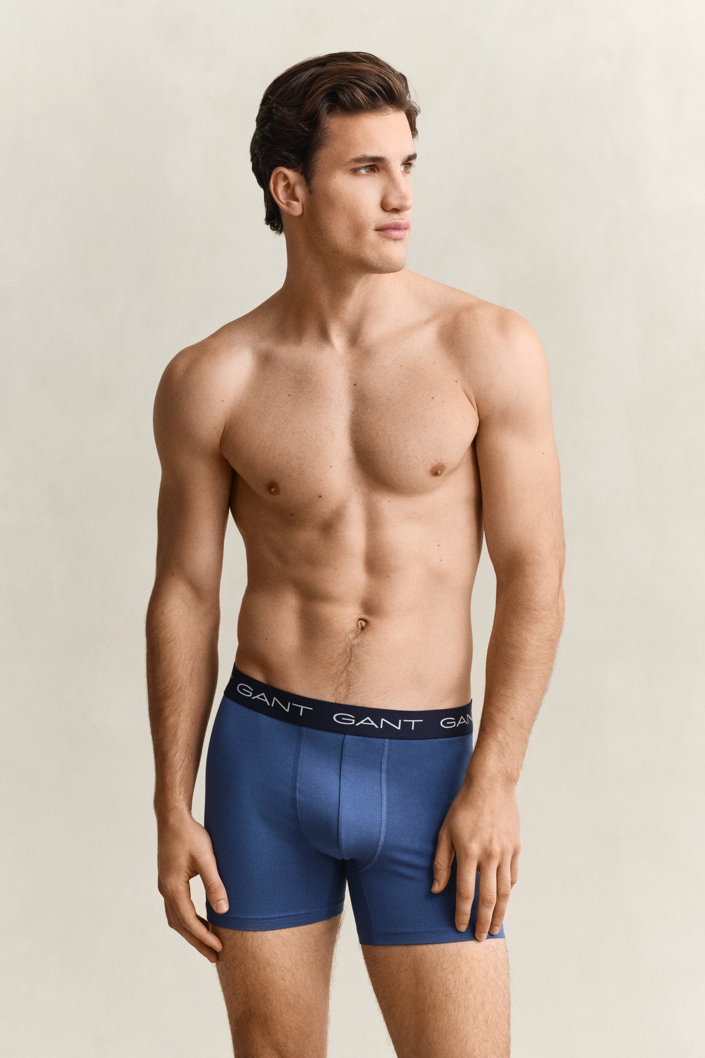 VINTAGE BLUE, BOXER BRIEF 3-PACK BY GANT AU.