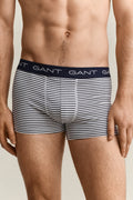 VINTAGE BLUE, THIN STRIPE TRUNK 3-PACK, CLOSE-UP BY GANT AU.