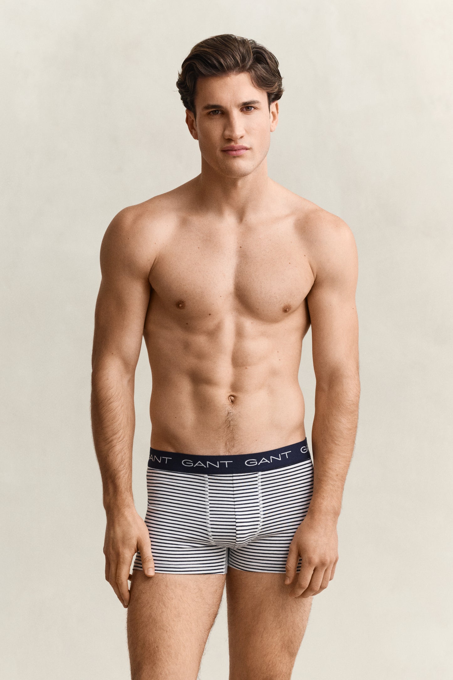 VINTAGE BLUE, THIN STRIPE TRUNK 3-PACK BY GANT AU.