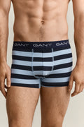 SKY BLUE, STRIPE TRUNK 3-PACK, CLOSE-UP BY GANT AU.