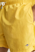 MUSTARD YELLOW, Swim Shorts, CLOSE-UP BY GANT AU.