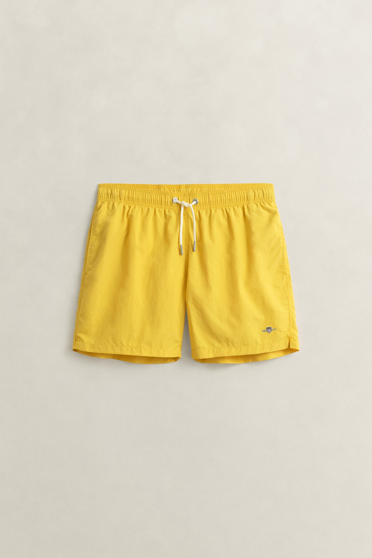MUSTARD YELLOW, Swim Shorts, FRONT-VIEW BY GANT AU.