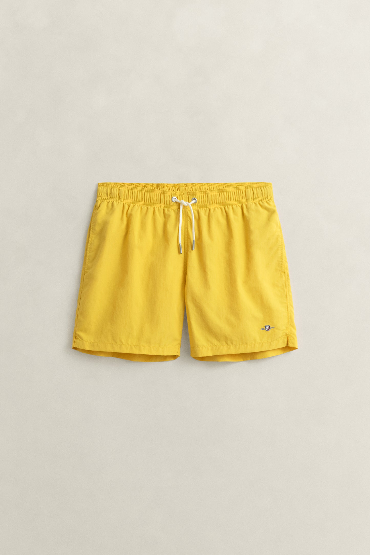MUSTARD YELLOW, Swim Shorts, FRONT-VIEW BY GANT AU.